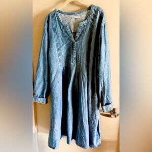 Sonoma Light Blue Denim Tunic